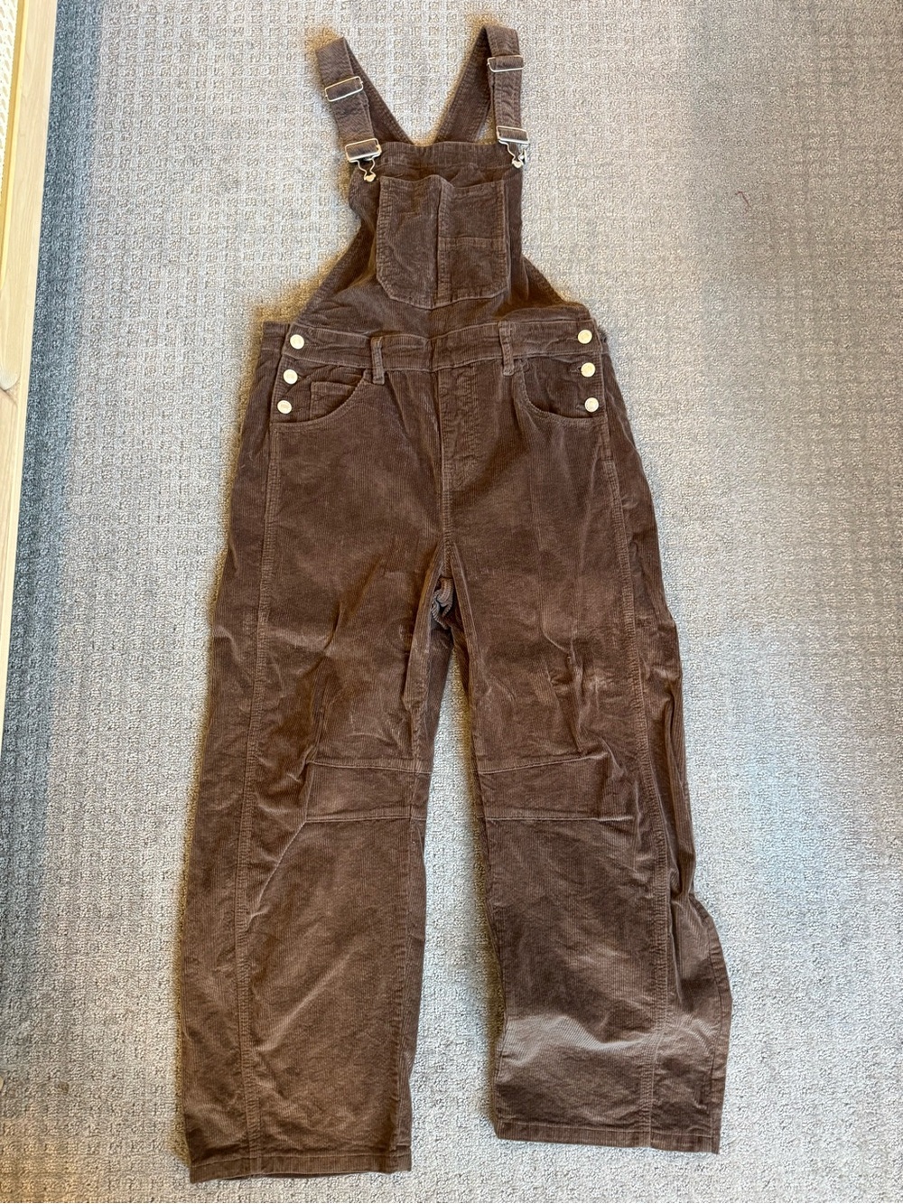 bohme Brown Corduroy Women's Overalls